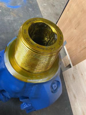 Rollenmeißel-Bohrung des Mühlzahn-Stahlzahn-dreikegeligen Stückchen-490mm Iadc 217